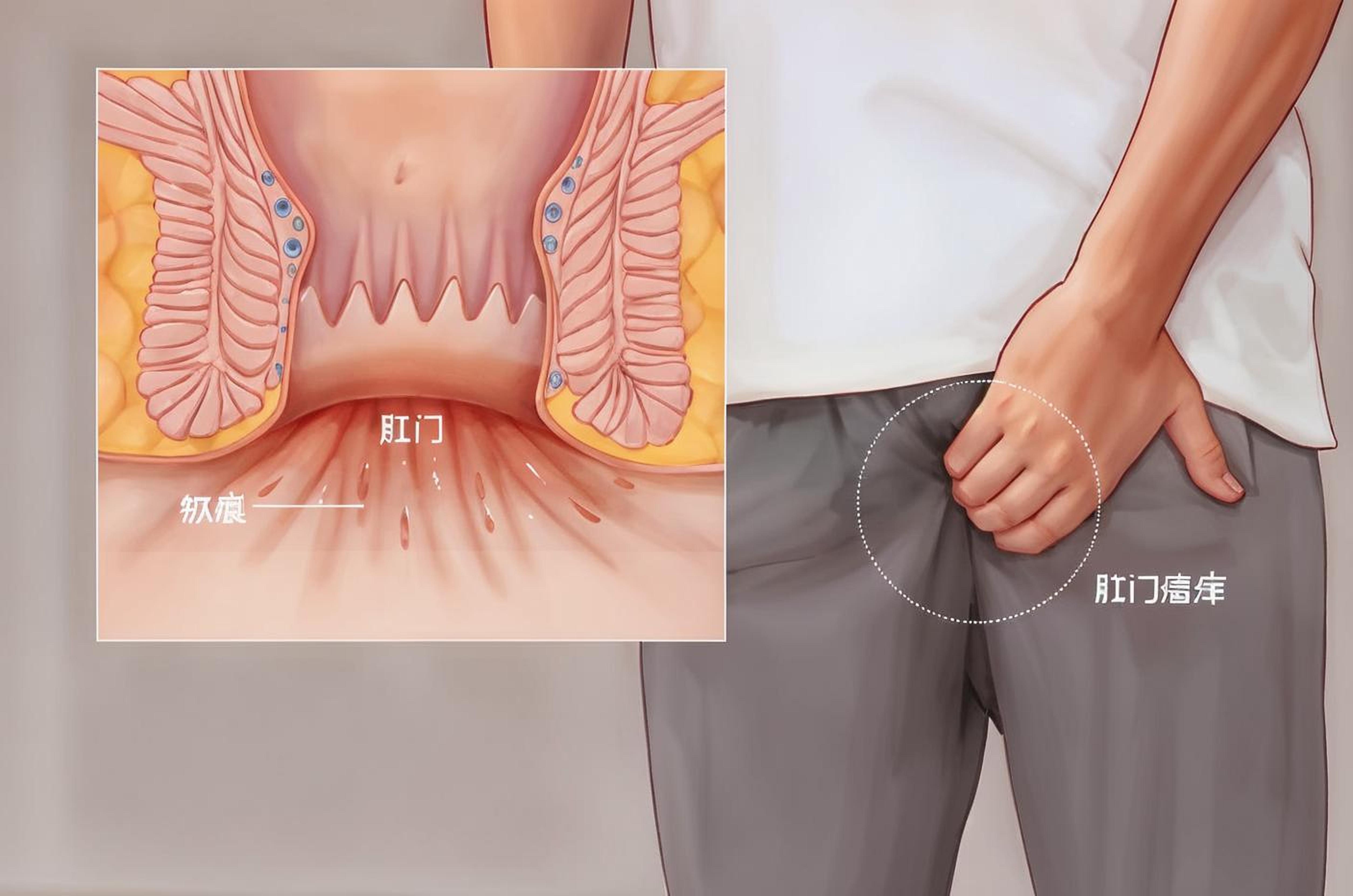 位于肛门处有个硬块是什么?