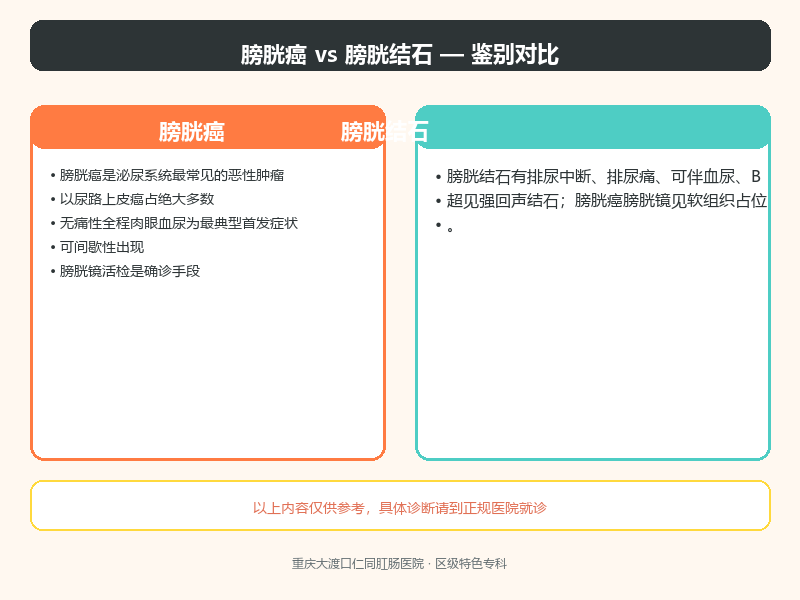 膀胱癌与膀胱结石