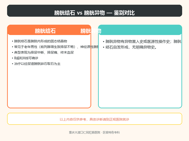 膀胱结石与膀胱异物