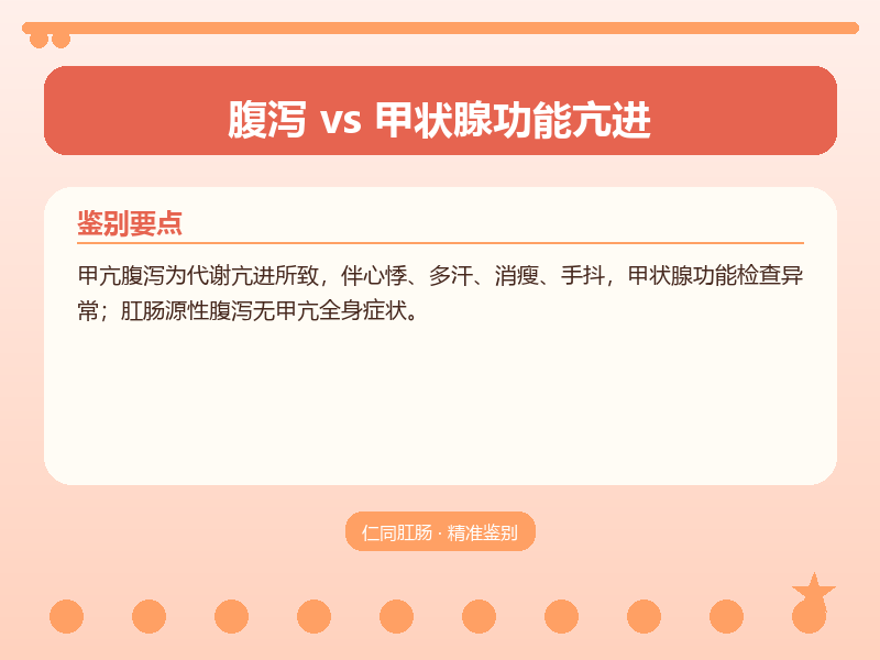 腹泻与甲状腺功能亢进