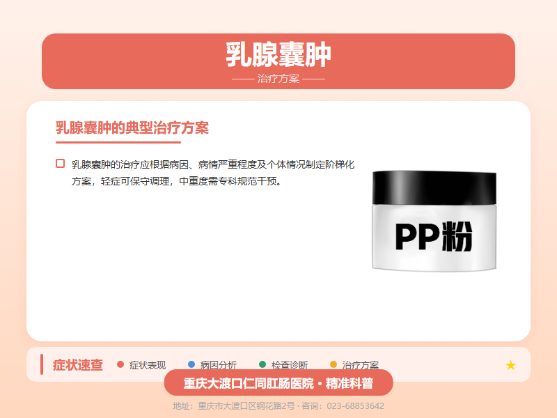 乳腺囊肿治疗方案