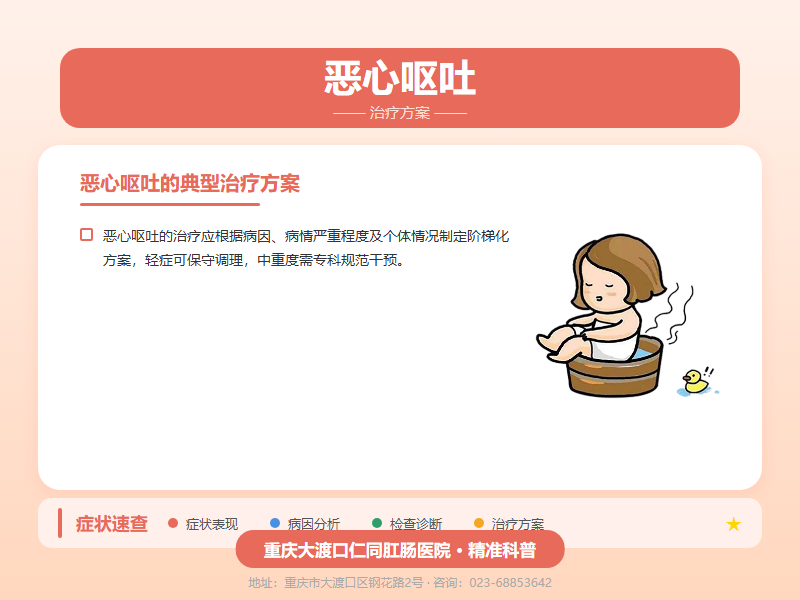 恶心呕吐治疗方案