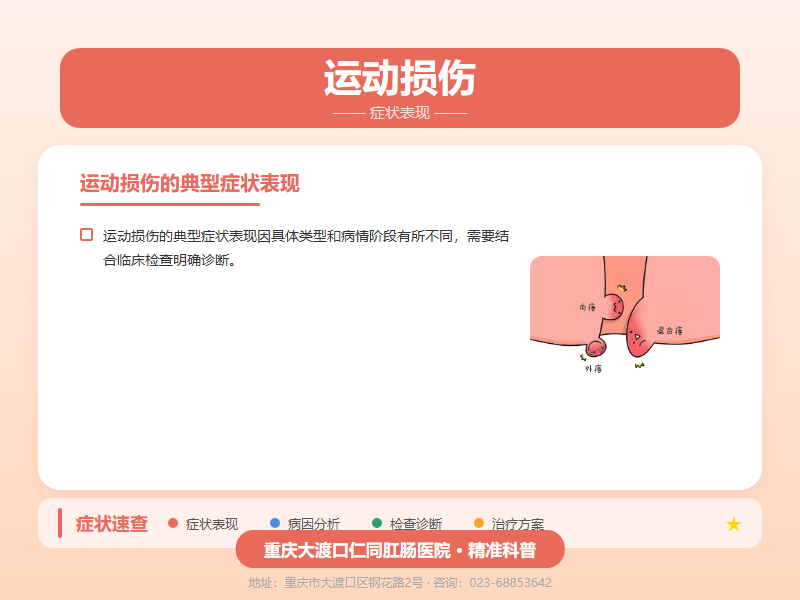 运动损伤症状表现