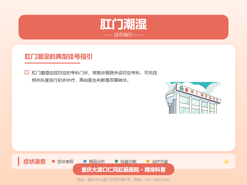 肛门潮湿挂号咨询
