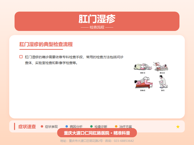 肛门湿疹检查流程