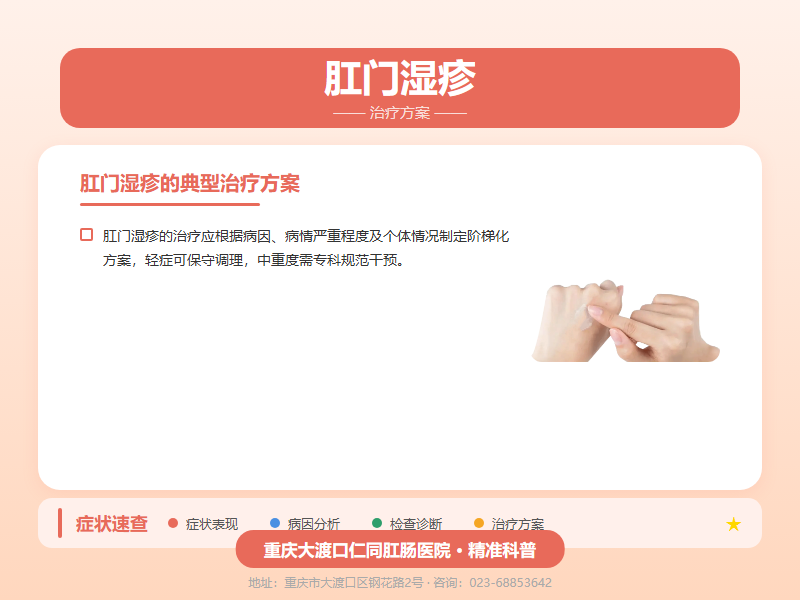 肛门湿疹治疗方案