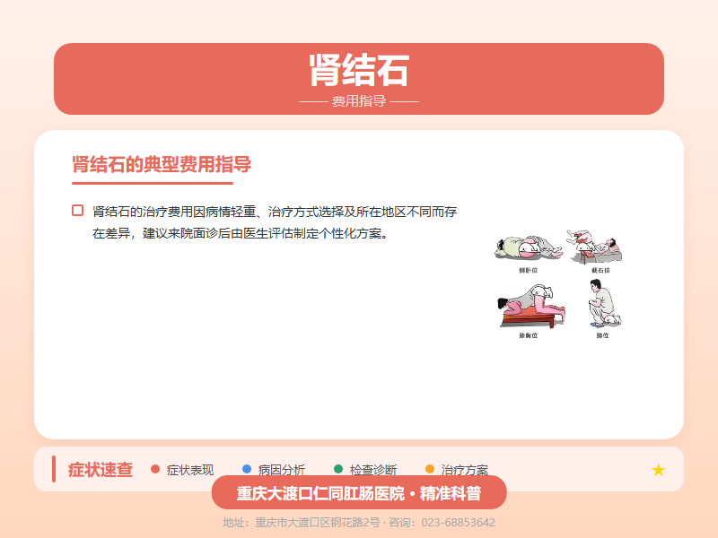 肾结石费用指导