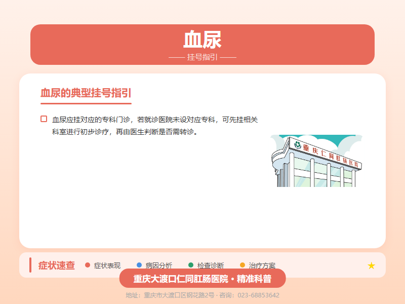 血尿挂号咨询