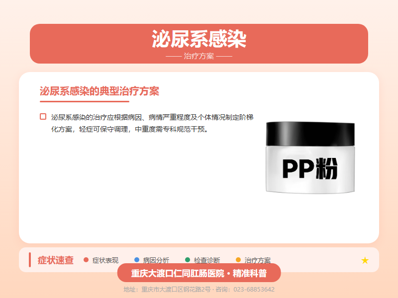 泌尿系感染治疗方案