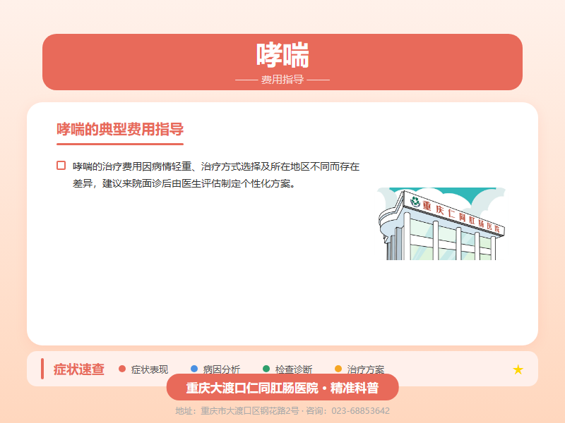 哮喘费用指导