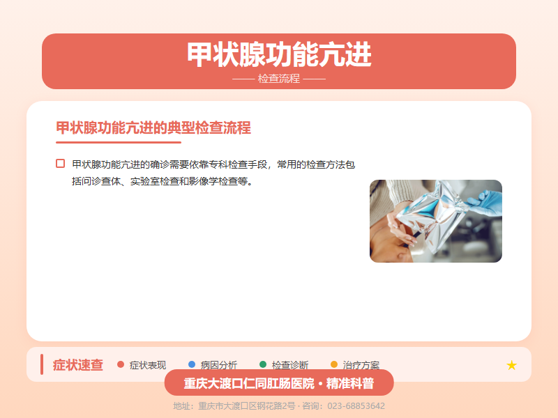甲状腺功能亢进检查流程