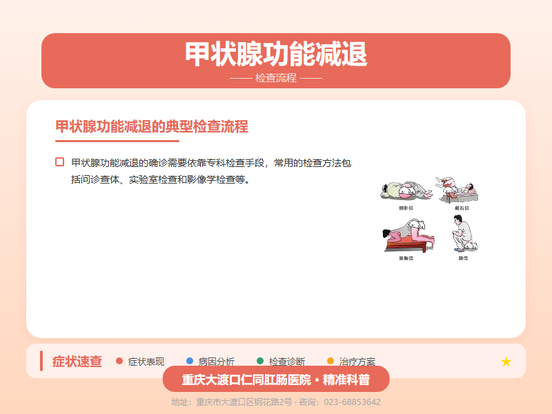甲状腺功能减退检查流程
