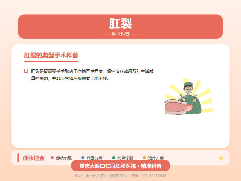 肛裂手术科普