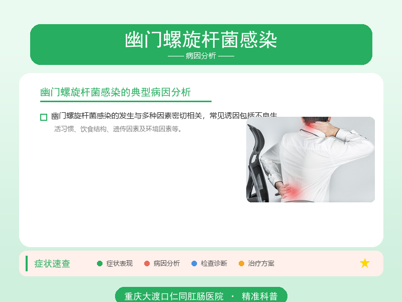 幽门螺旋杆菌感染病因分析