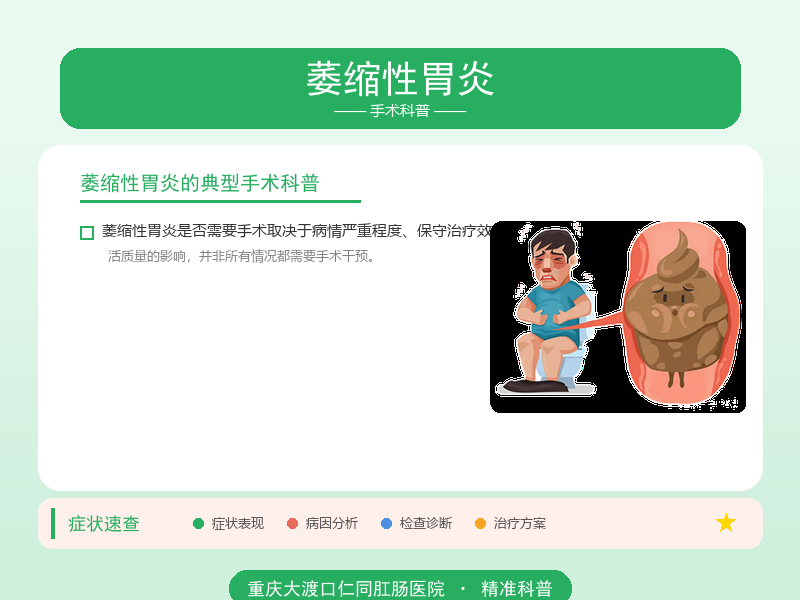 萎缩性胃炎手术科普