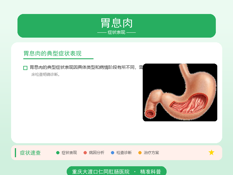 胃息肉症状表现