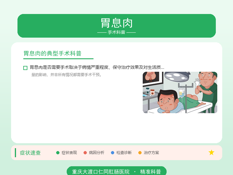 胃息肉手术科普
